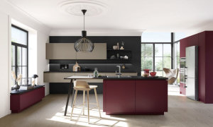 cuisine rouge