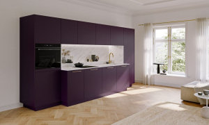 cuisine mauve prune